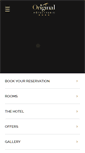 Mobile Screenshot of hoteloriginalparis.com